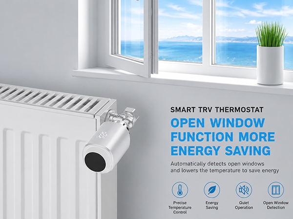 Toupwell TRV-01智能Zigbee TRV恒温器