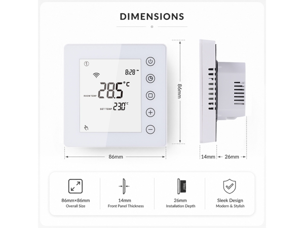What Is a Smart Room Thermostat and How Does It Improve Home Heating Efficiency?