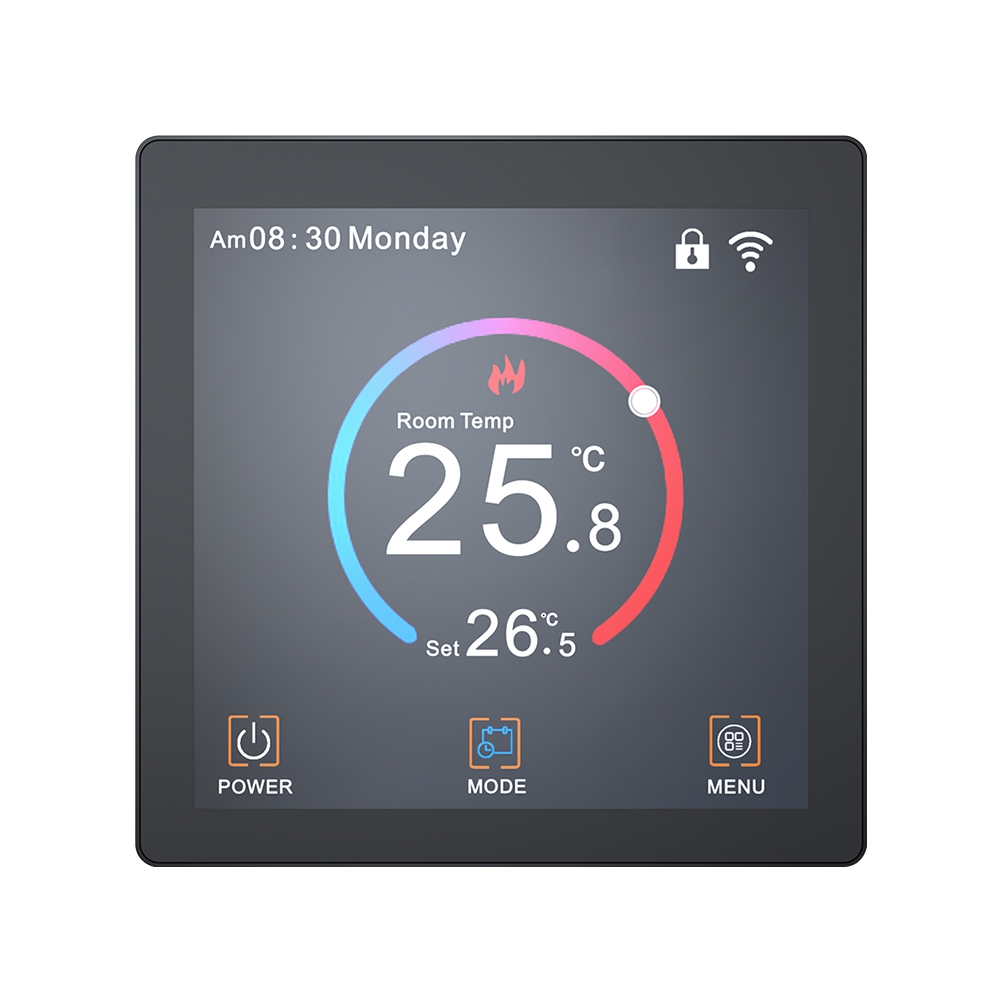 TP01 colorful touch screen WIFI heating Thermostat 