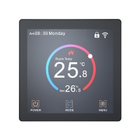 TP01 colorful touch screen WIFI heating Thermostat 