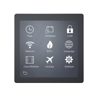 TP01 colorful touch screen WIFI heating Thermostat 