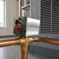 TP20 Series 3-Way Spring Return Motorized Valve for HVAC Bypass Water Control System