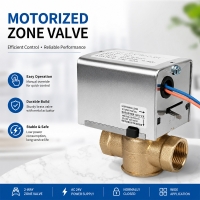 TP20 Series 2-Way Spring Return Motorized Valve for HVAC Fan Coil Water Control