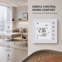 TP201WHPW Smart Room Thermostat for Hydronic Heating