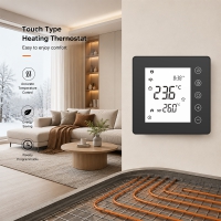 TP201  Modbus Rs485  Underfloor Heating Room thermostat 
