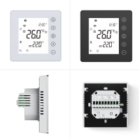  TP201 Series Modbus RS485 Fan Coil Thermostat for Smart Building HVAC Control