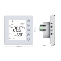  TP201 Series Modbus RS485 Fan Coil Thermostat for Smart Building HVAC Control