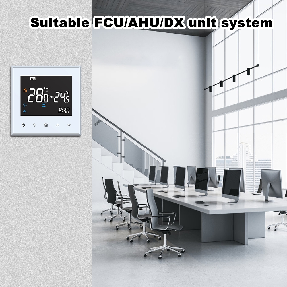 TP501 Series High Performance Modbus FCU Thermostat for Building Automation HVAC Projects