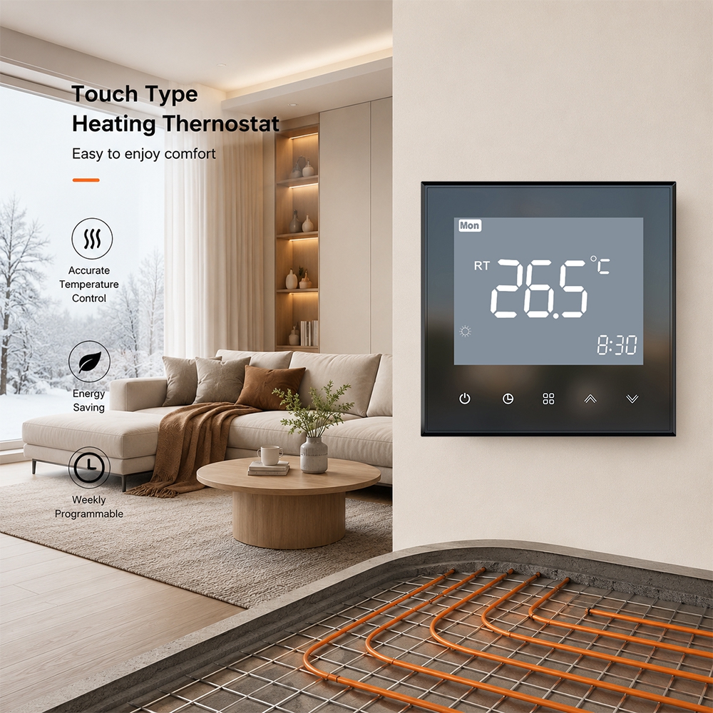 TP505UHP-ZB Smart Home Zigbee Heating Thermostat with Weekly Programming