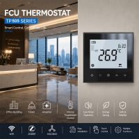  TP505 Series Advanced 0-10V Fan Coil Thermostat for Building Automation System