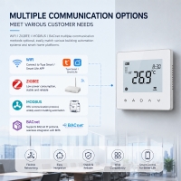 TP518 Series WiFi Fan Coil Thermostat with APP Remote Control for HVAC System