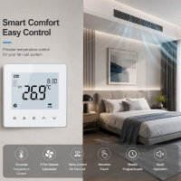TP518 Series Hotel Fan Coil Thermostat with Keycard