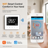 TP528UHP-ZB Smart Zigbee Underfloor Heating Thermostat with Voice Control