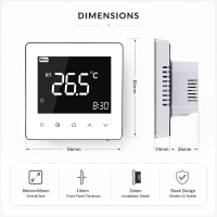 TP528UHP-ZB Smart Zigbee Water Heating Thermostat