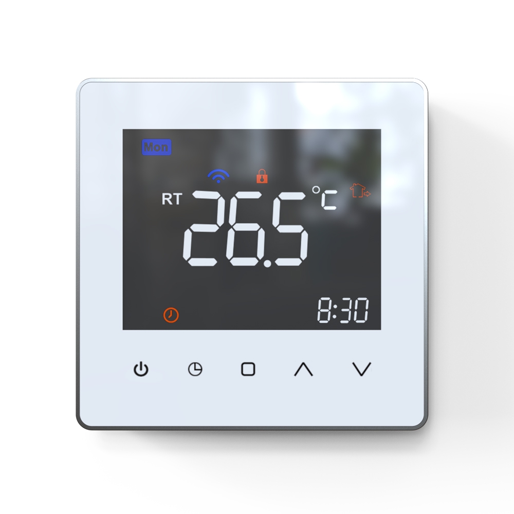 TP538 WIFI Colorful VA LCD heating room thermostat  