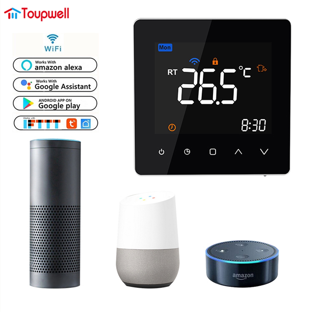 TP538 WIFI Colorful VA LCD heating room thermostat  