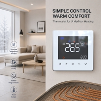 TP538UHP Electric Underfloor Heating Thermostat with Weekly Programming