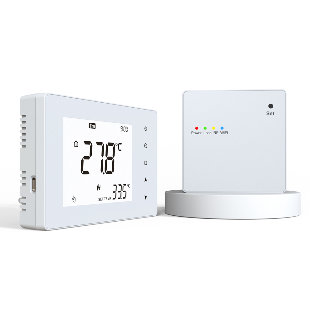 TP708RF 868Mhz wireless gas boiler heating thermostat 