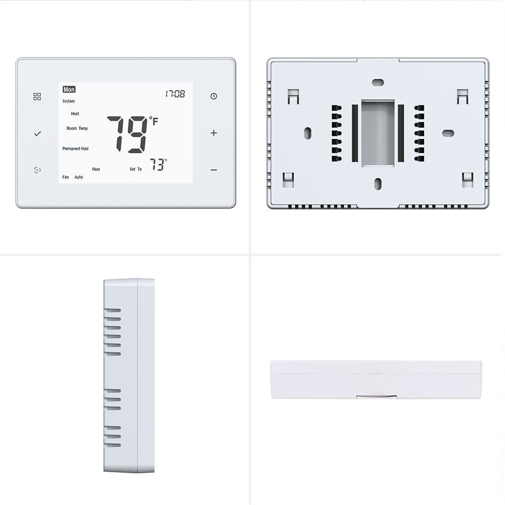 TP808S Universal 24VAC Single Stage Thermostat for Furnace and Air Conditioner