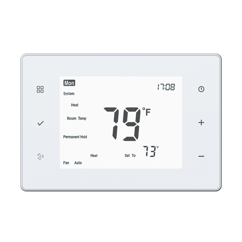 1heat 1cool single stage 24V low voltage room thermotat TP808-1HC