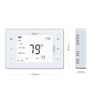TP808S Universal 24VAC Single Stage Thermostat for Furnace and Air Conditioner
