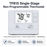 TP815 24V Single Stage Thermostat for Air Conditioner and Furnace System