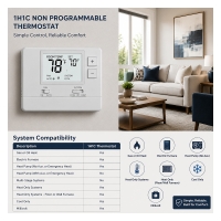 TP815 24V Single Stage Thermostat for Air Conditioner and Furnace System