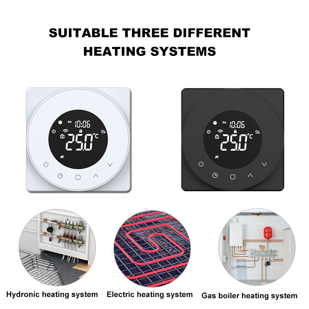 TP909WHPN RS485 Modbus Digital Floor Heating Thermostat