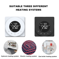 TP909WHPN RS485 Modbus Digital Floor Heating Thermostat