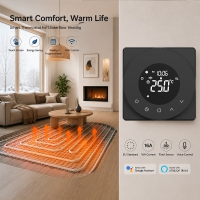 TP909UHPW Energy Saving WiFi Underfloor Heating Thermostat with Weekly Schedule