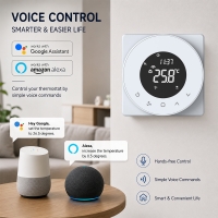 TP909 Series Tuya WiFi Fan Coil Thermostat for Smart Home and Commercial HVAC Control