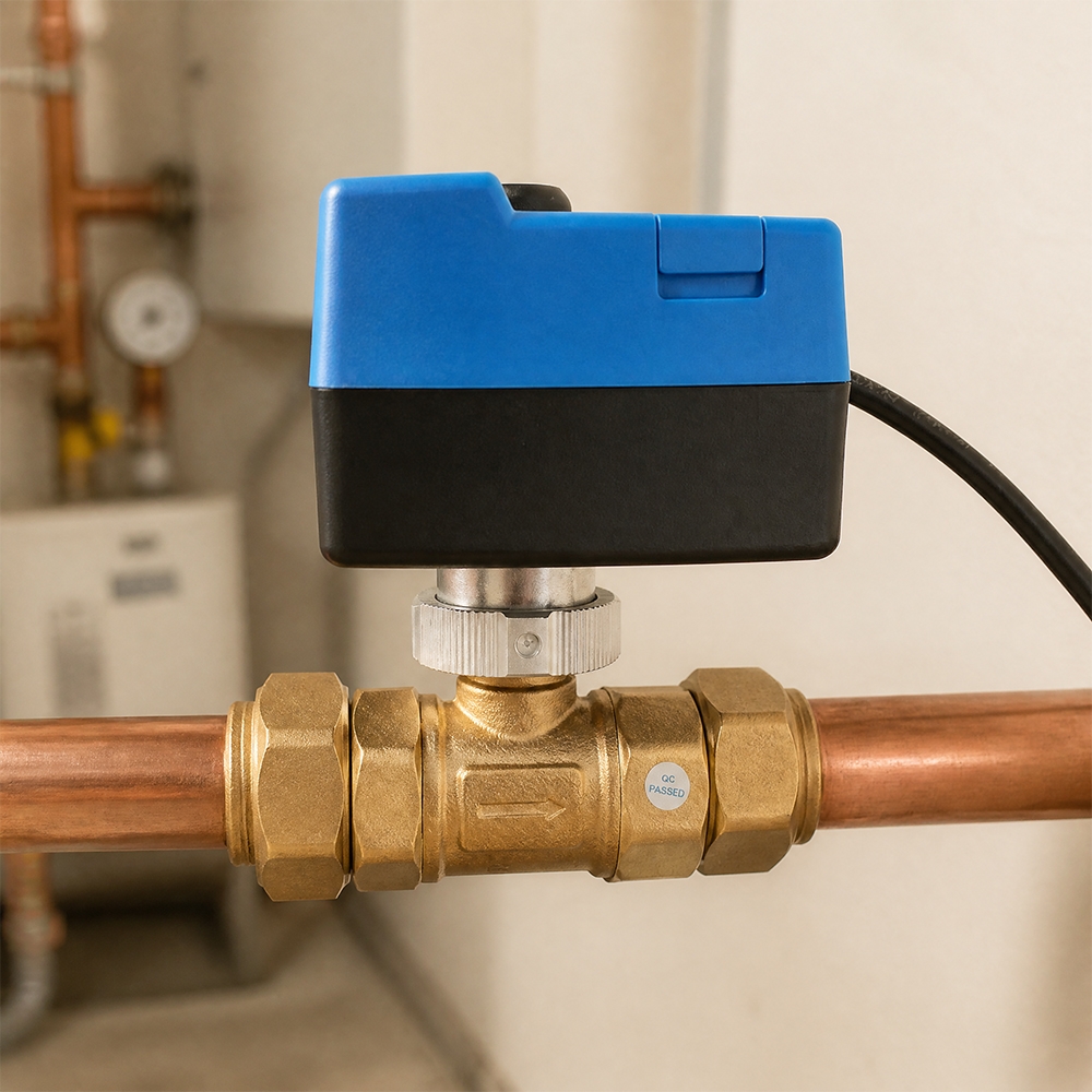 TPBA04series 0-10V/4-20Ma AHU Electric Valve  