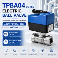 TPBA04series 0-10V/4-20Ma AHU Electric Valve  