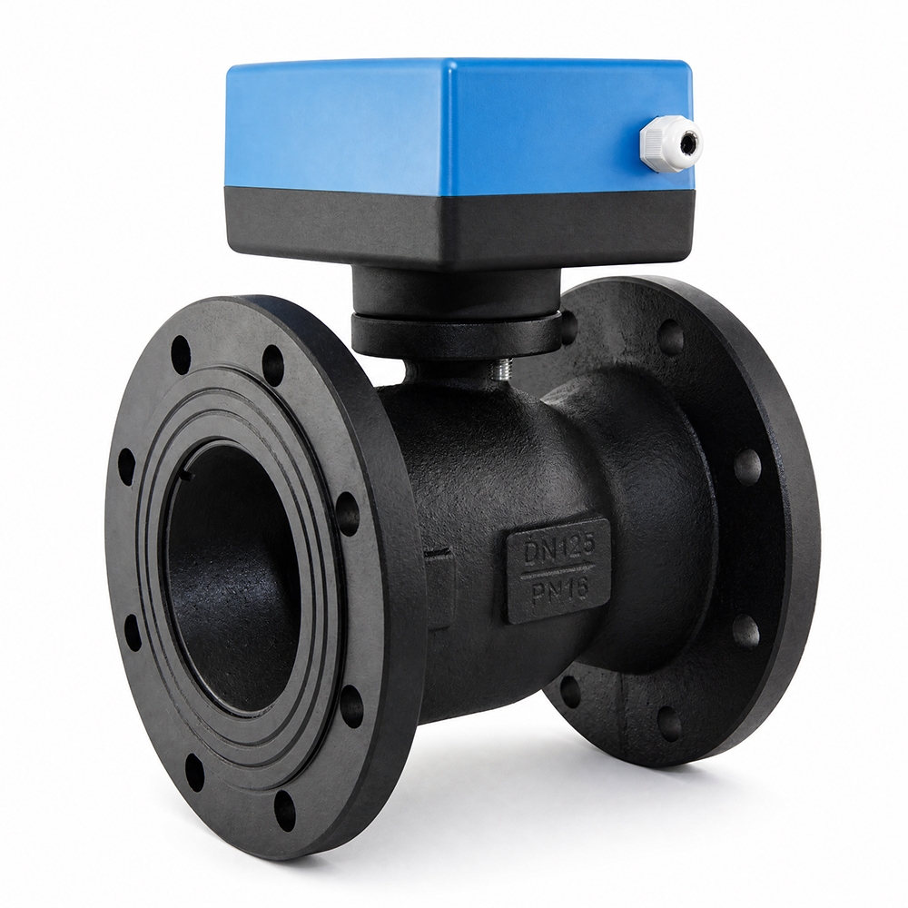 TPBA05series  Electric Ball Valve for HVAC Flanged Ball Valve Control System